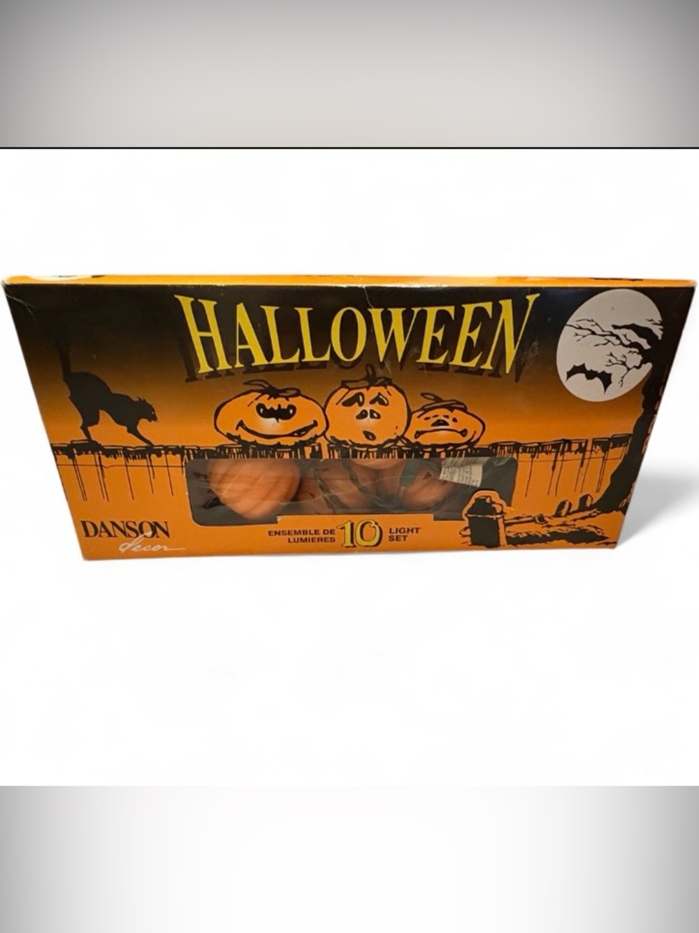 Vintage Halloween Pumpkin Light Set